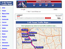 Tablet Screenshot of i45texas.com